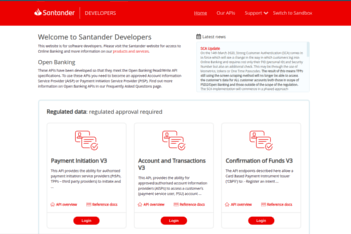 Open Banking Developer Portal