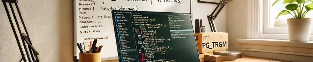 pg trgm on windows